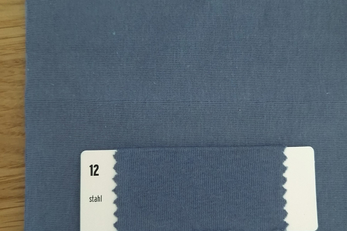 Stahlblaues Spannbettlaken für Familienbett 300x200 #Farbe_12 stahl