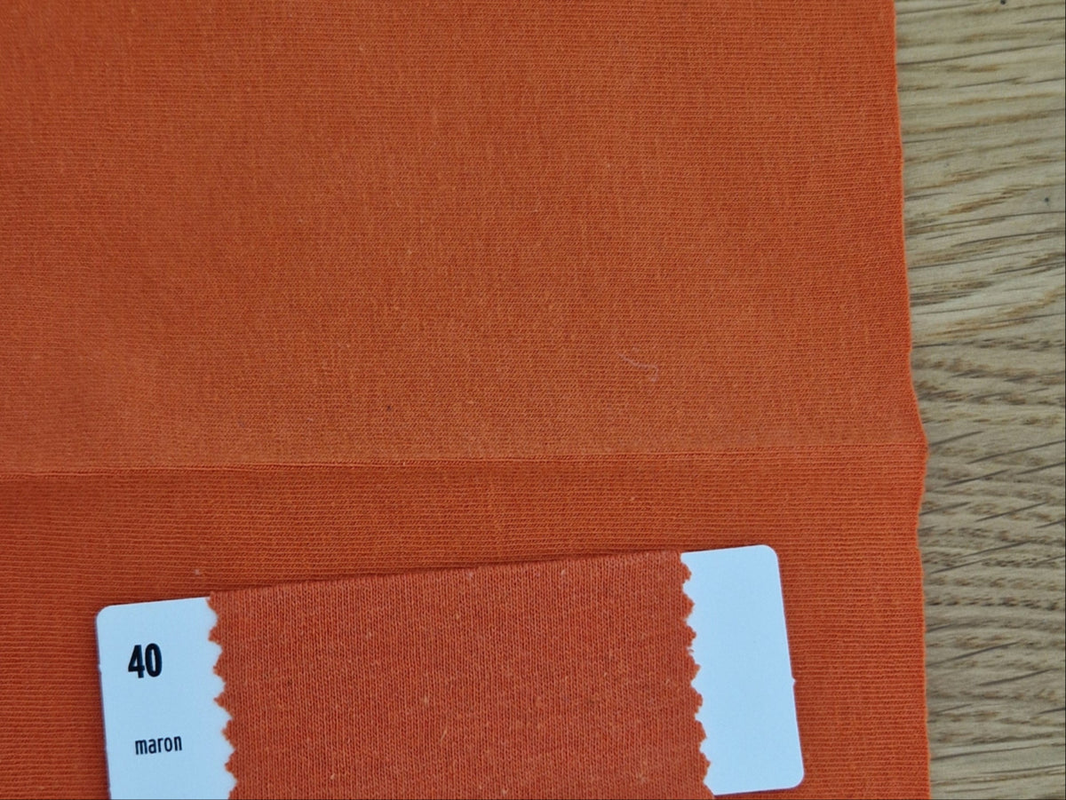 Maronfarbenes Bettlaken für Familienbett orange #Farbe_40 maron