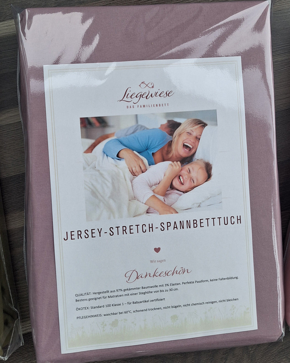 Lila Spannbettlaken für Familienbett #Farbe_82 aubergine