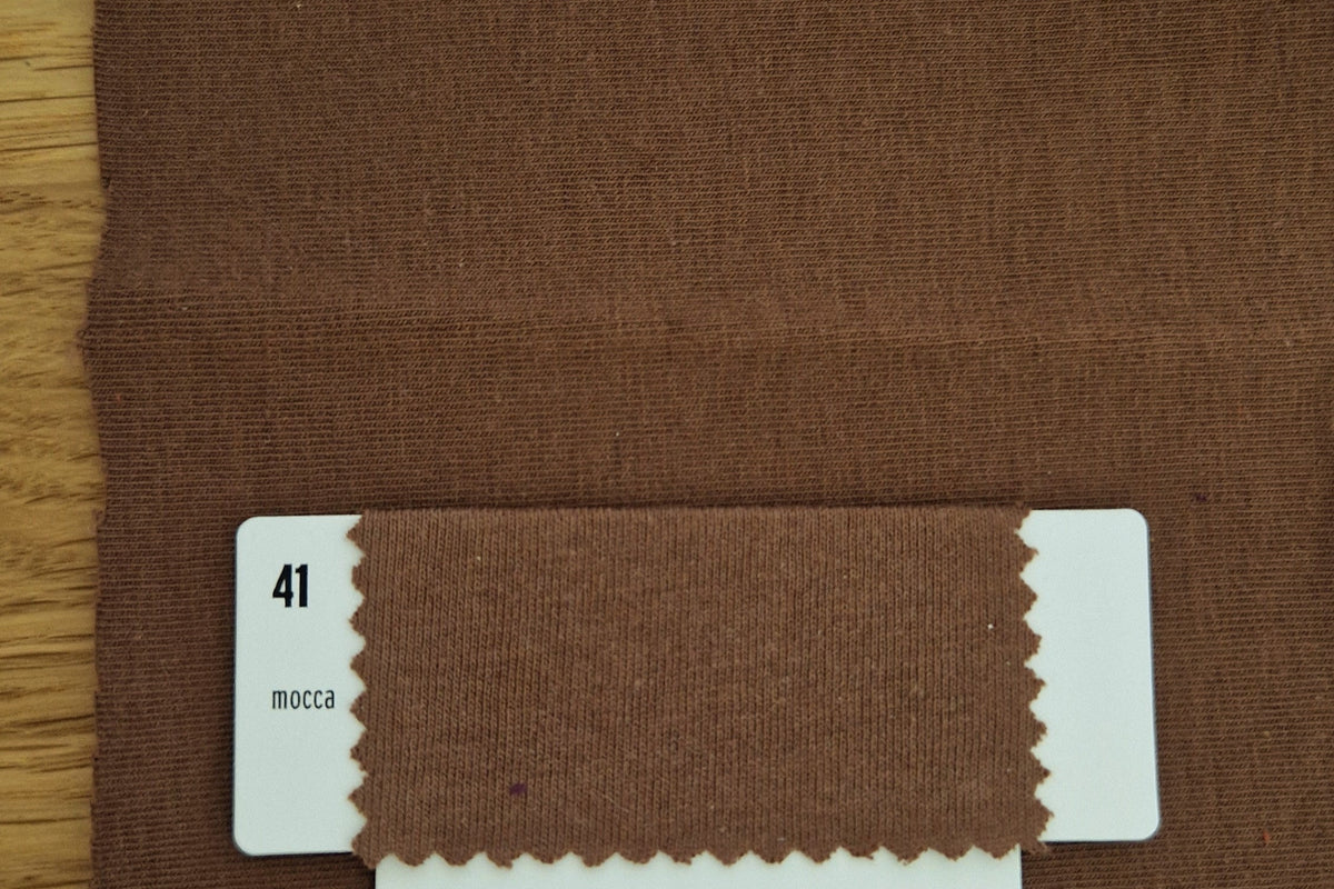 Moccabraunes Bettlaken für Familienbetten #Farbe_41 mocca