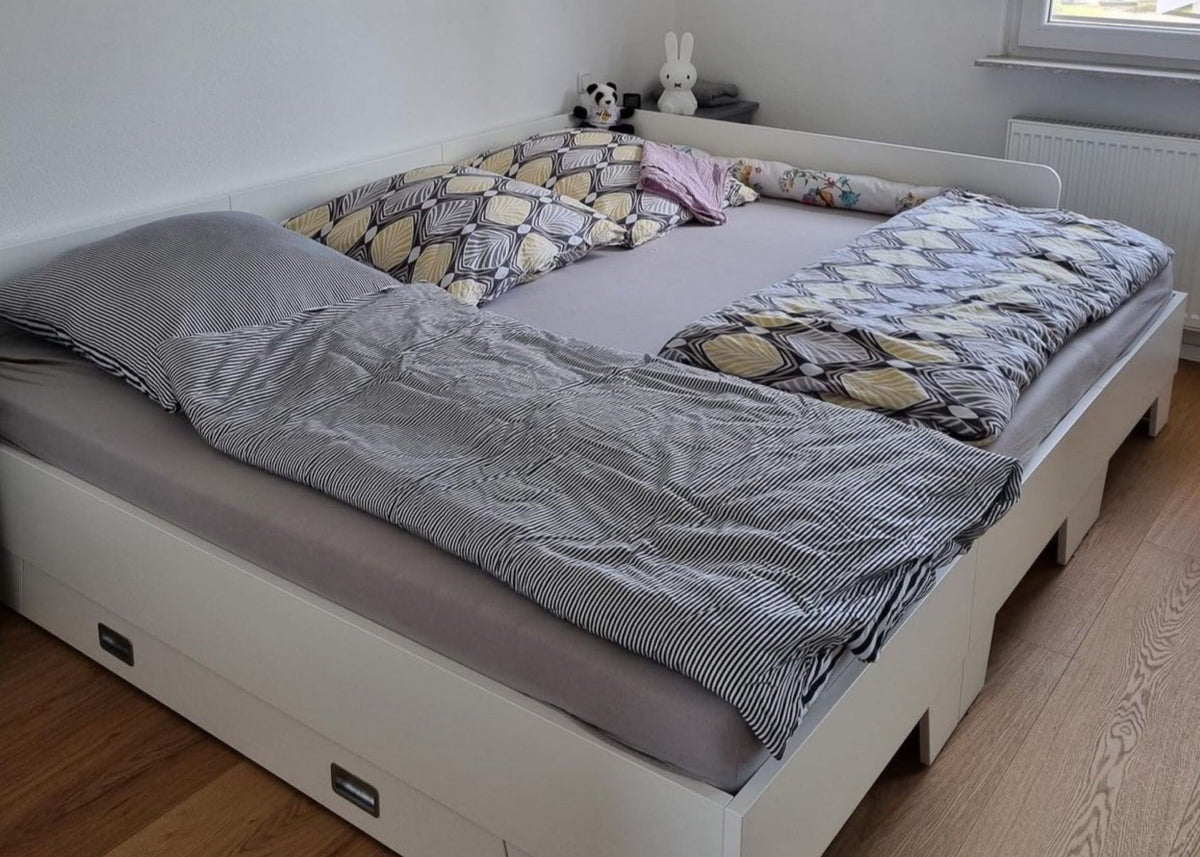 Familienbett Malva mit einem Bettkasten